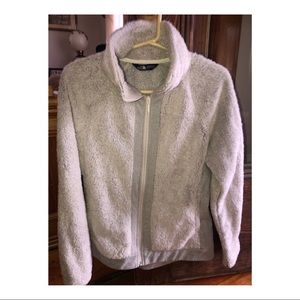 Grey north face jacket